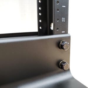 45U Aluminum Open Rack 2 Post UL Listed Made in USA Compatible with 047-VMF Series - Image 4