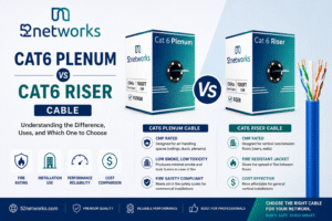 cat6 plenum vs riser cable