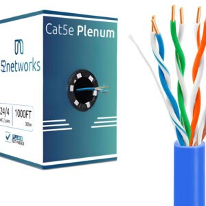 CAT5e Plenum 1000ft UTP 24AWG, 350 MHz Pull Box - Image 3